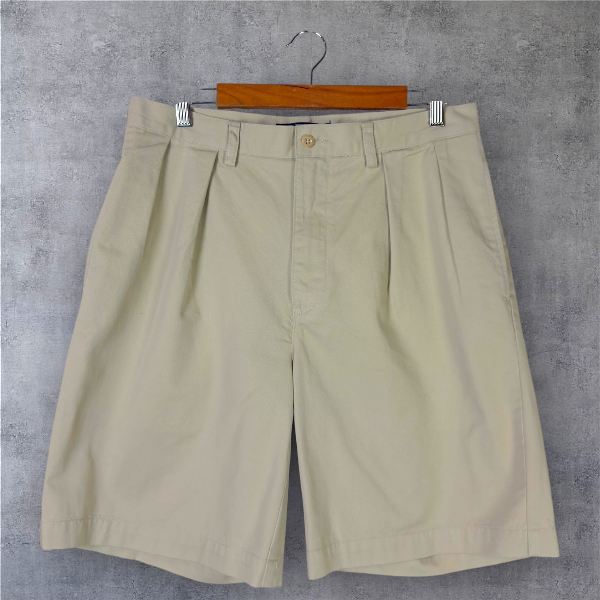 VINTAGE RALPH LAUREN TAILORED SHORTS - 33"