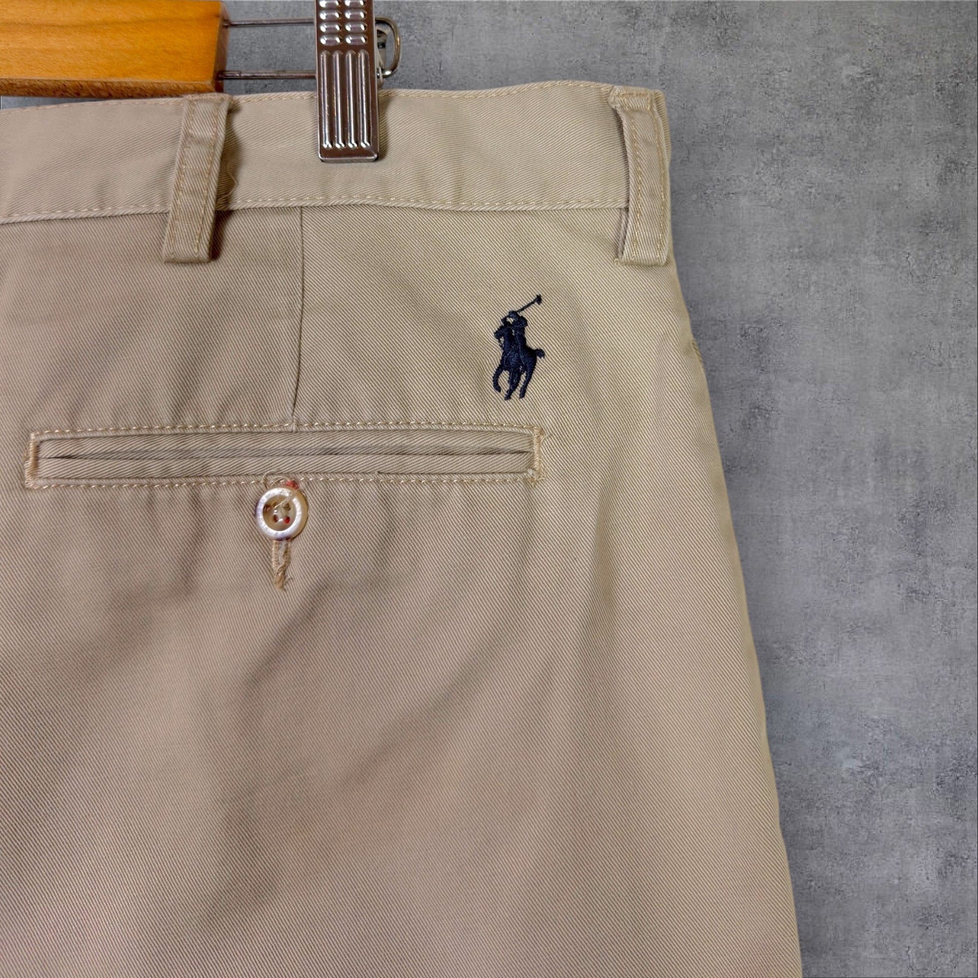 VINTAGE RALPH LAUREN TAILORED SHORTS - 38"