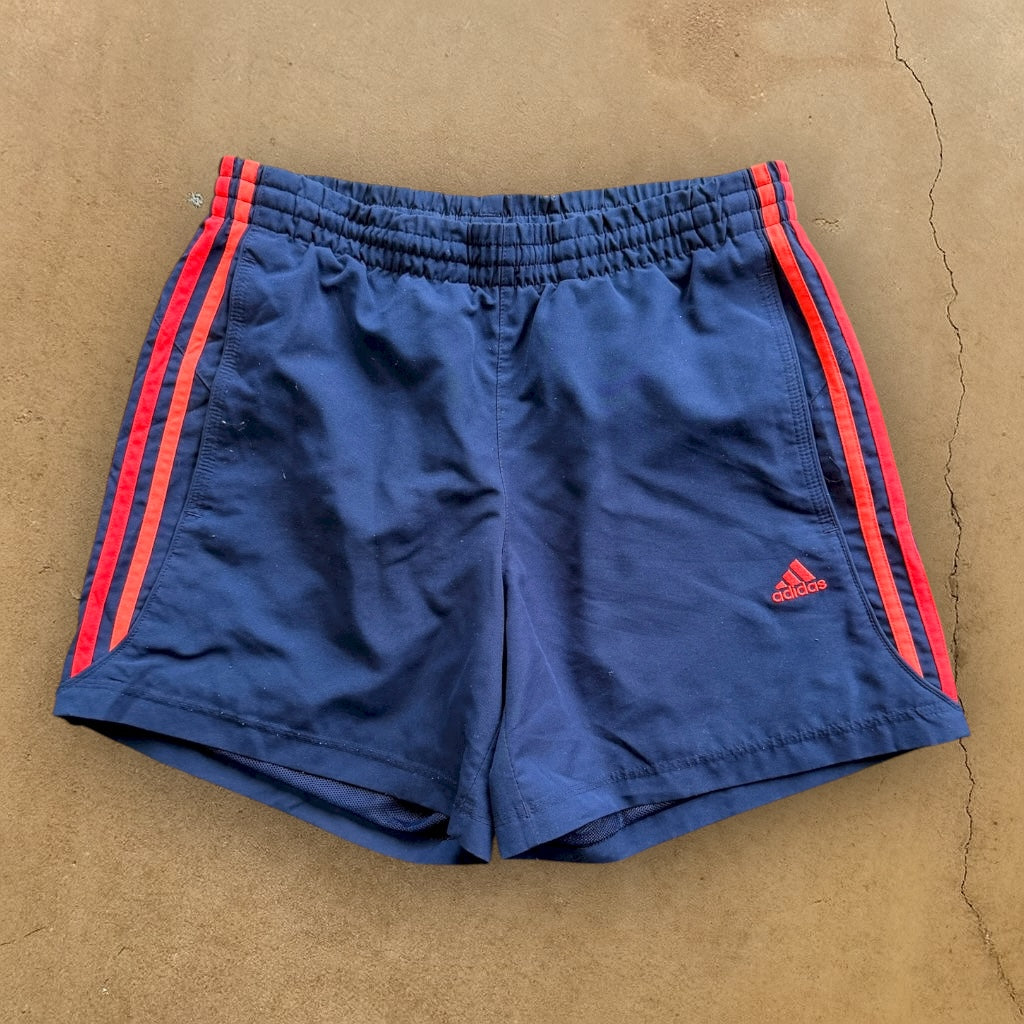 VINTAGE ADIDAS TRACK SHORTS - S