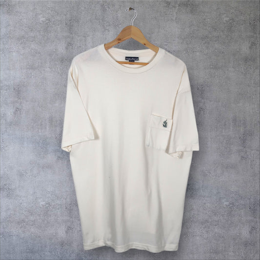 VINTAGE NAUTICA T-SHIRT - L
