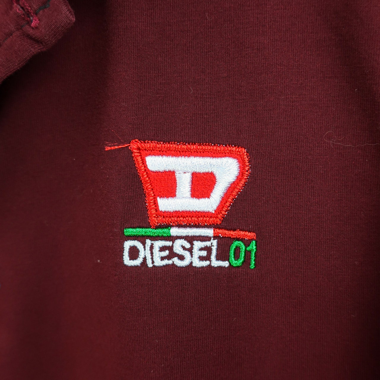 VINTAGE DIESEL POLO SHIRT - L
