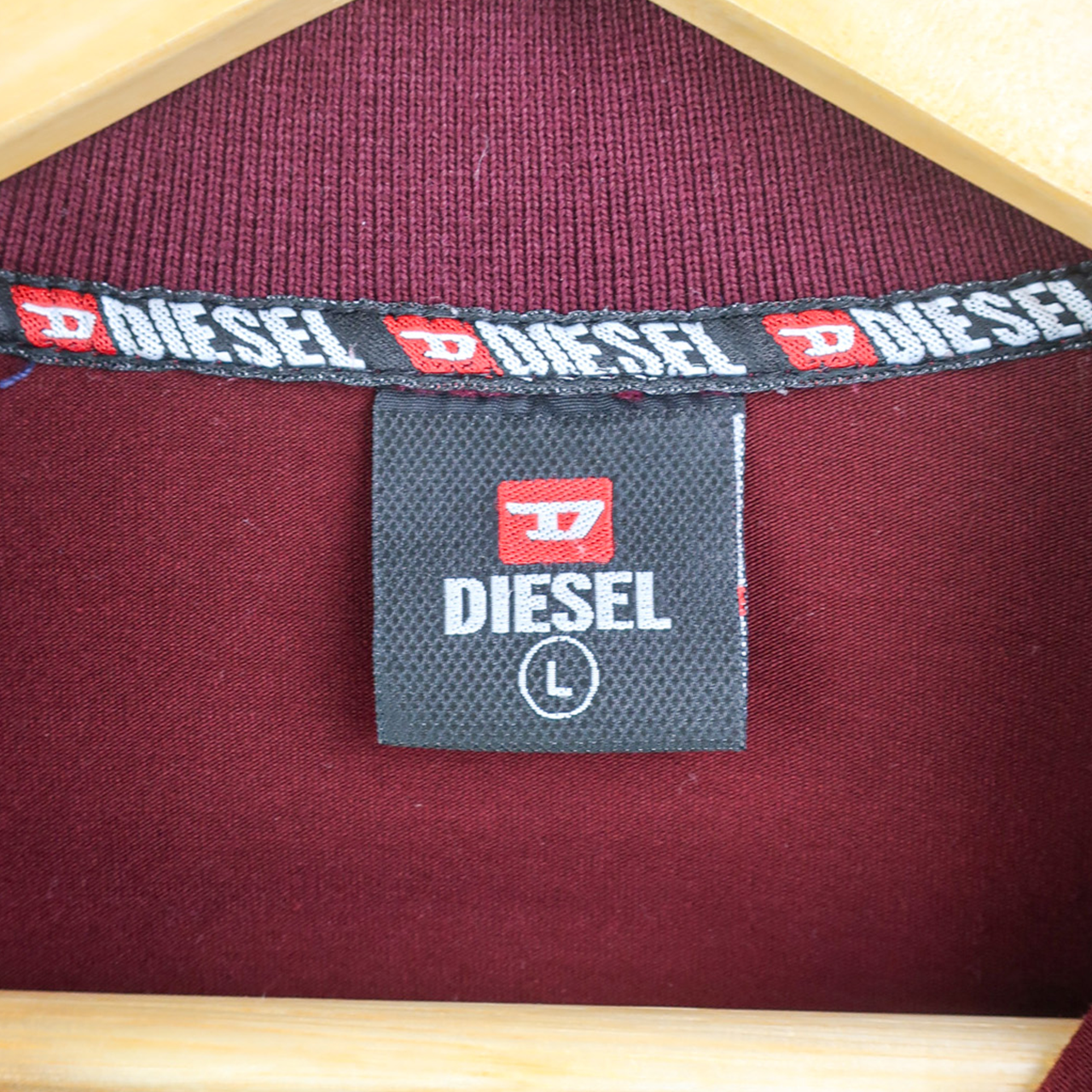 VINTAGE DIESEL POLO SHIRT - L