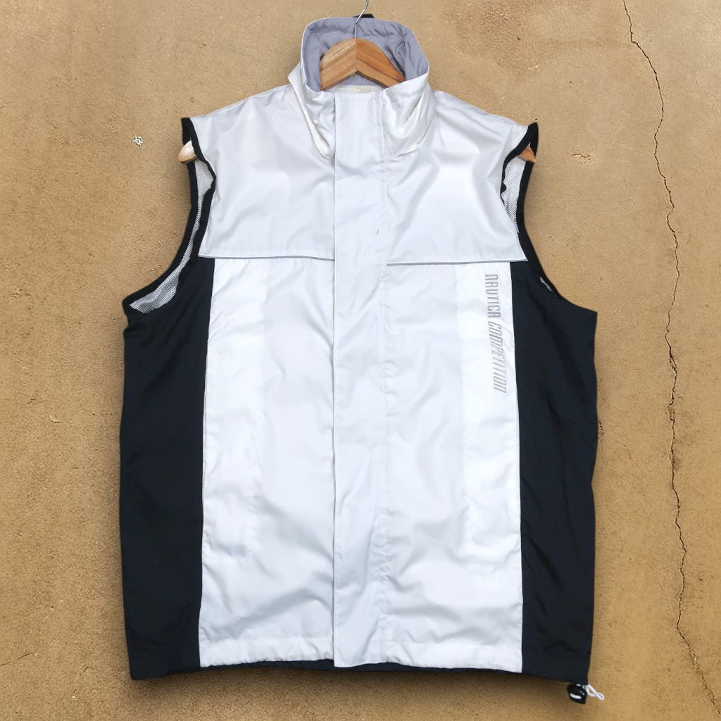 VINTAGE NAUTICA VEST JACKET - S/M