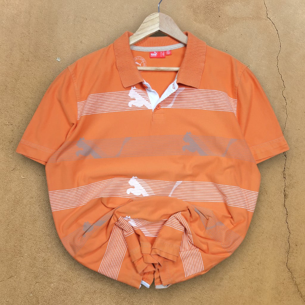 VINTAGE PUMA POLO SHIRT - L/XL