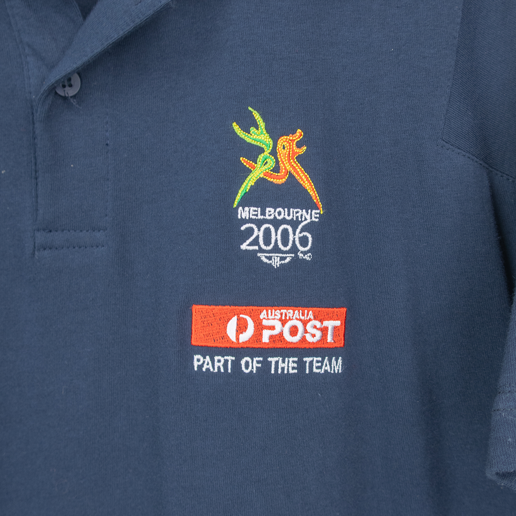 2006 Adidas Melbourne Commonwealth Games Polo Shirt - M