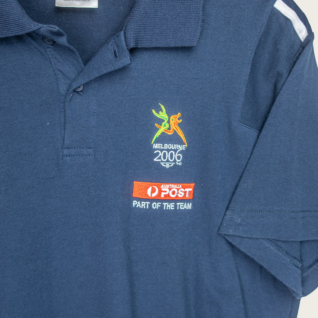 2006 Adidas Melbourne Commonwealth Games Polo Shirt - M