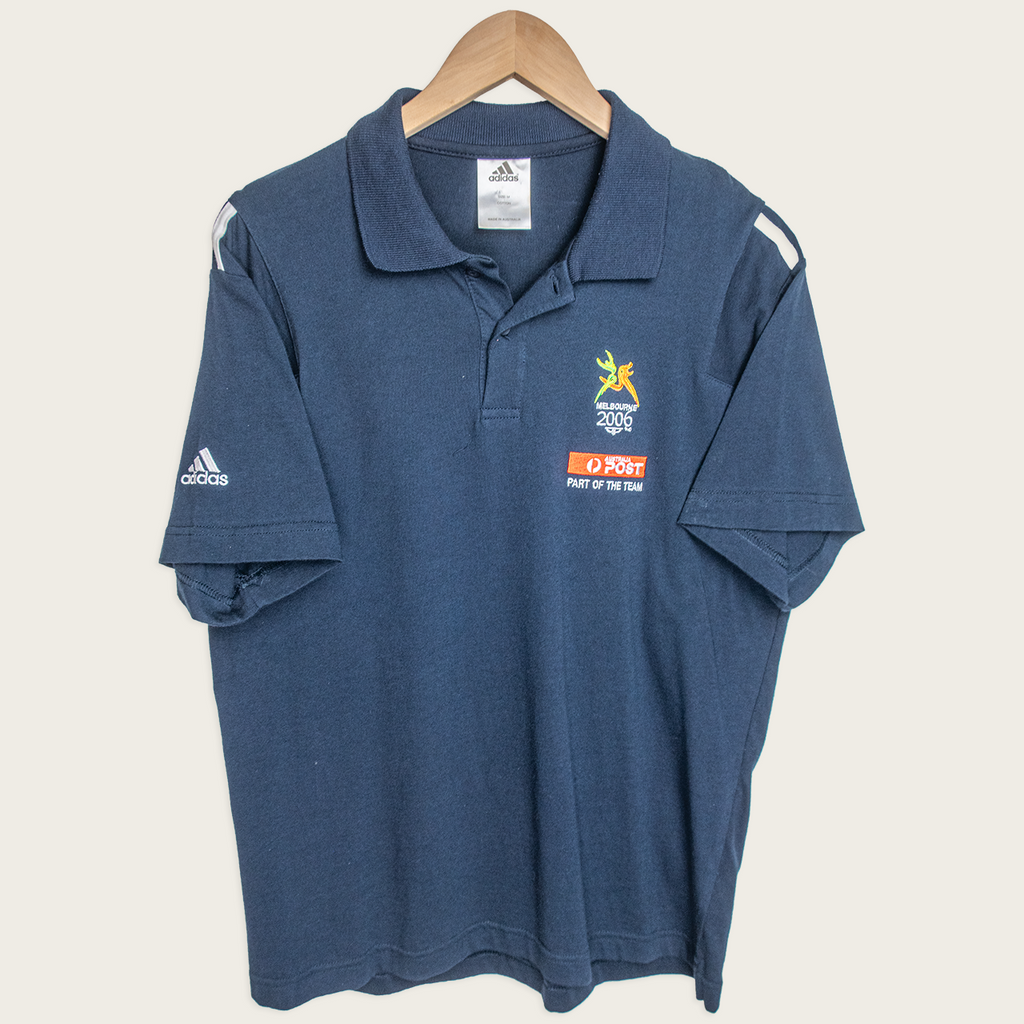 2006 Adidas Melbourne Commonwealth Games Polo Shirt - M