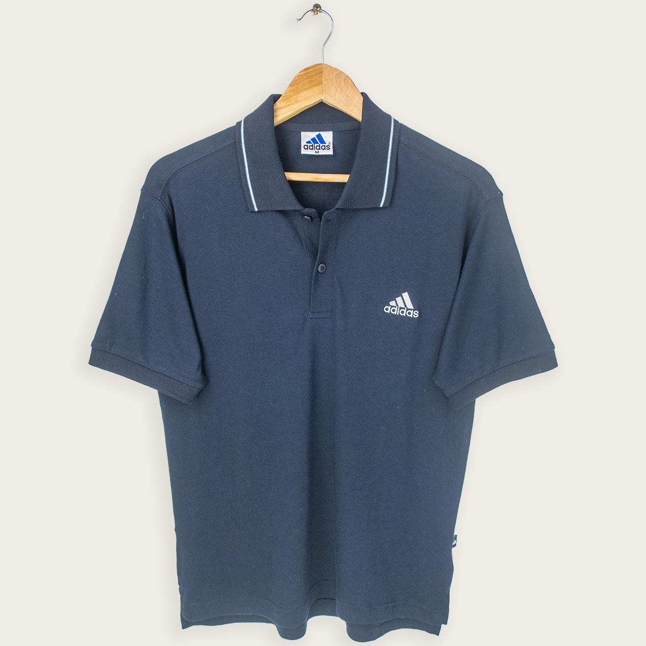 00's ADIDAS POLO SHIRT - M