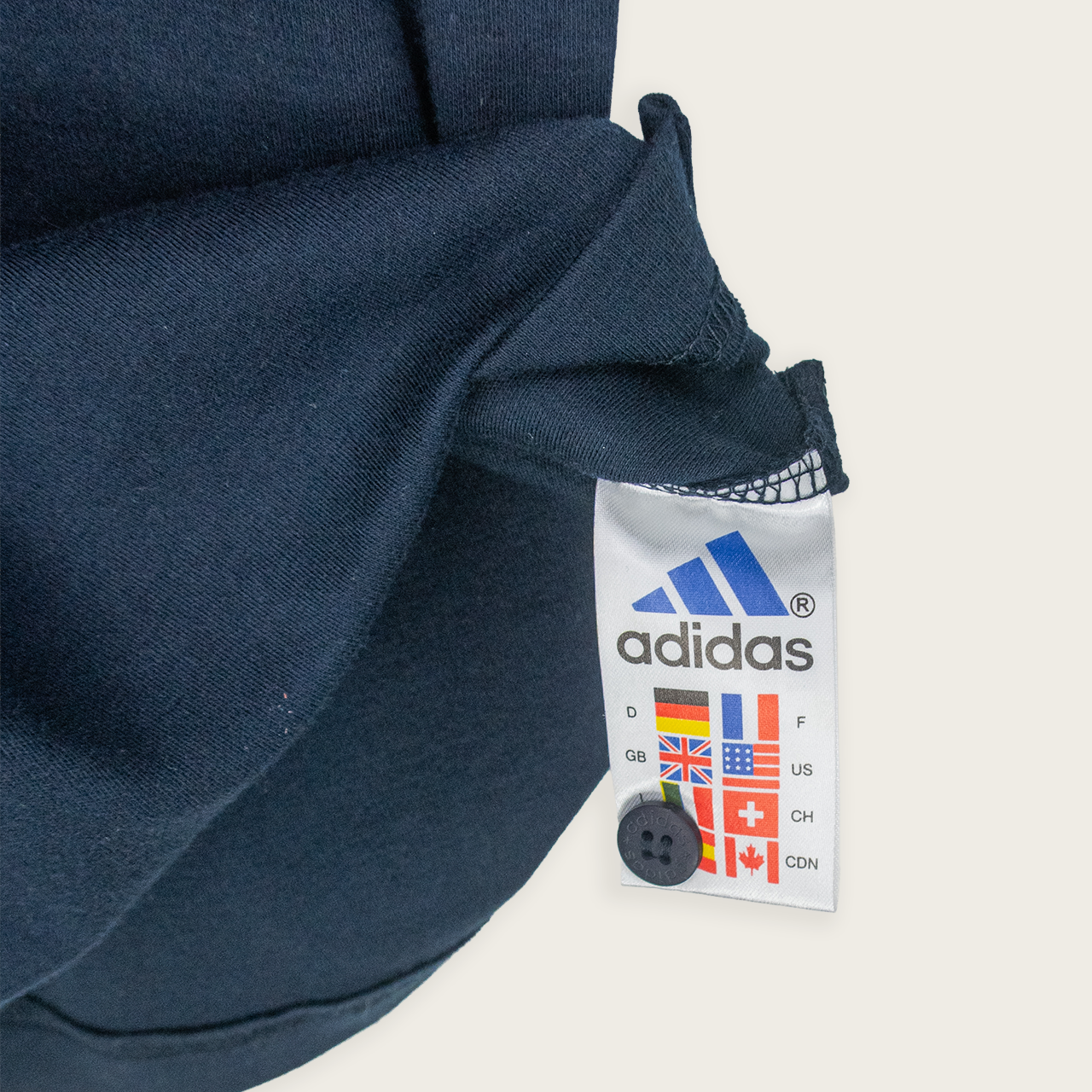 00's ADIDAS POLO SHIRT - M