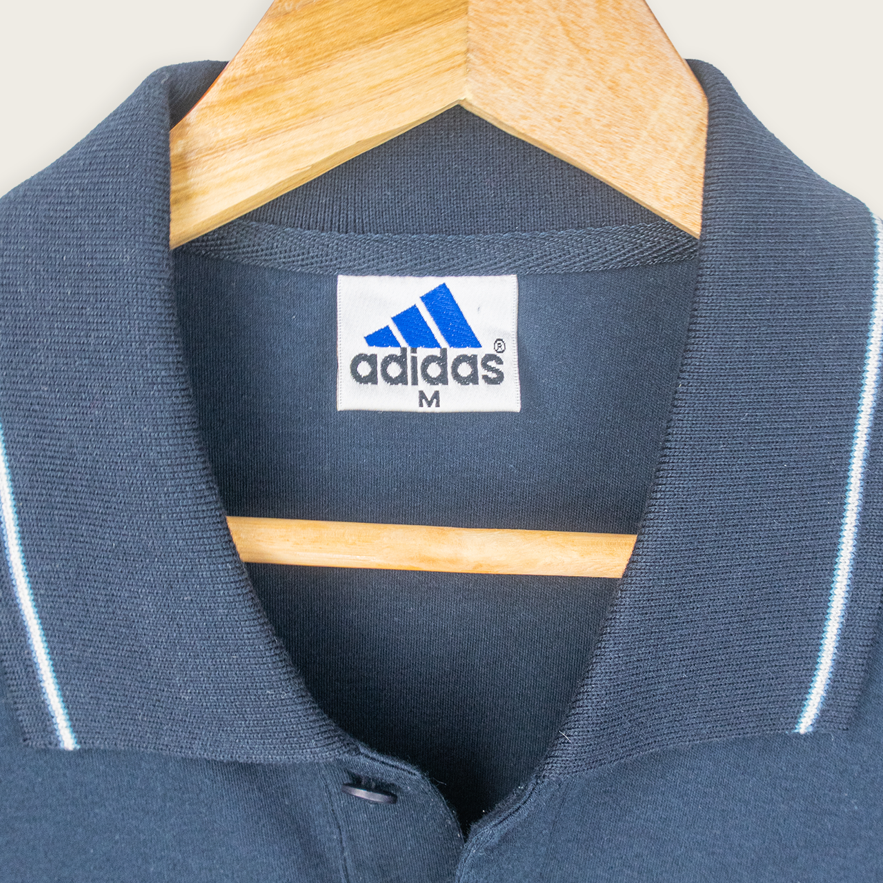 00's ADIDAS POLO SHIRT - M
