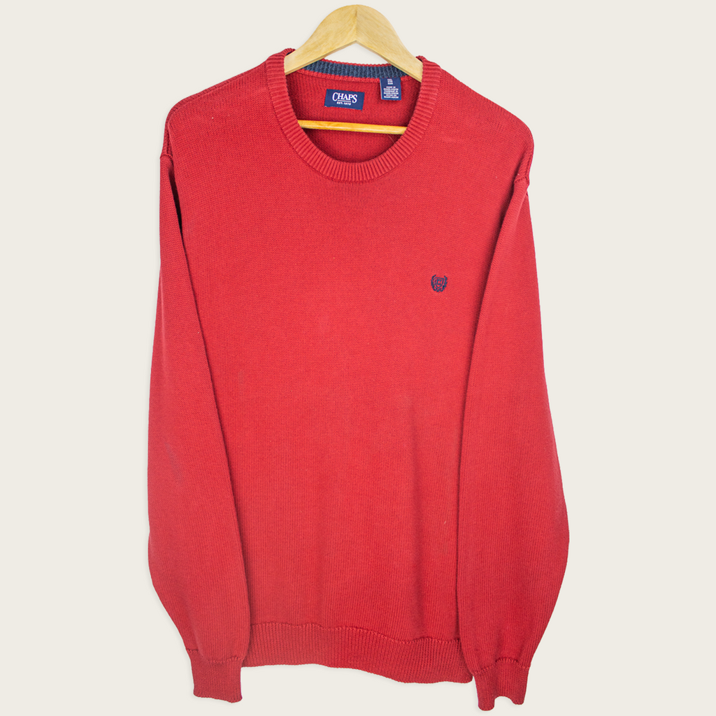 00's Chaps Knit Crewneck Sweater - XXL