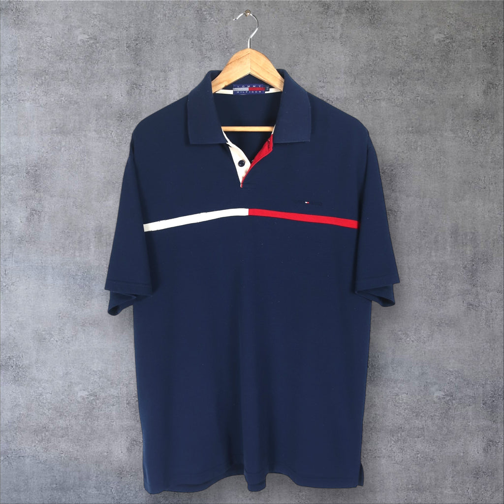 VINTAGE TOMMY HILFIGER POLO SHIRT - XL/XXL