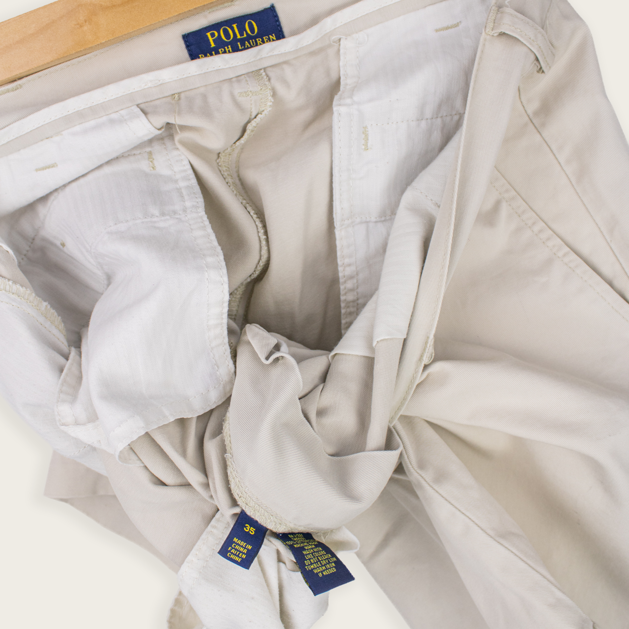 VINTAGE RALPH LAUREN SHORTS - 35"