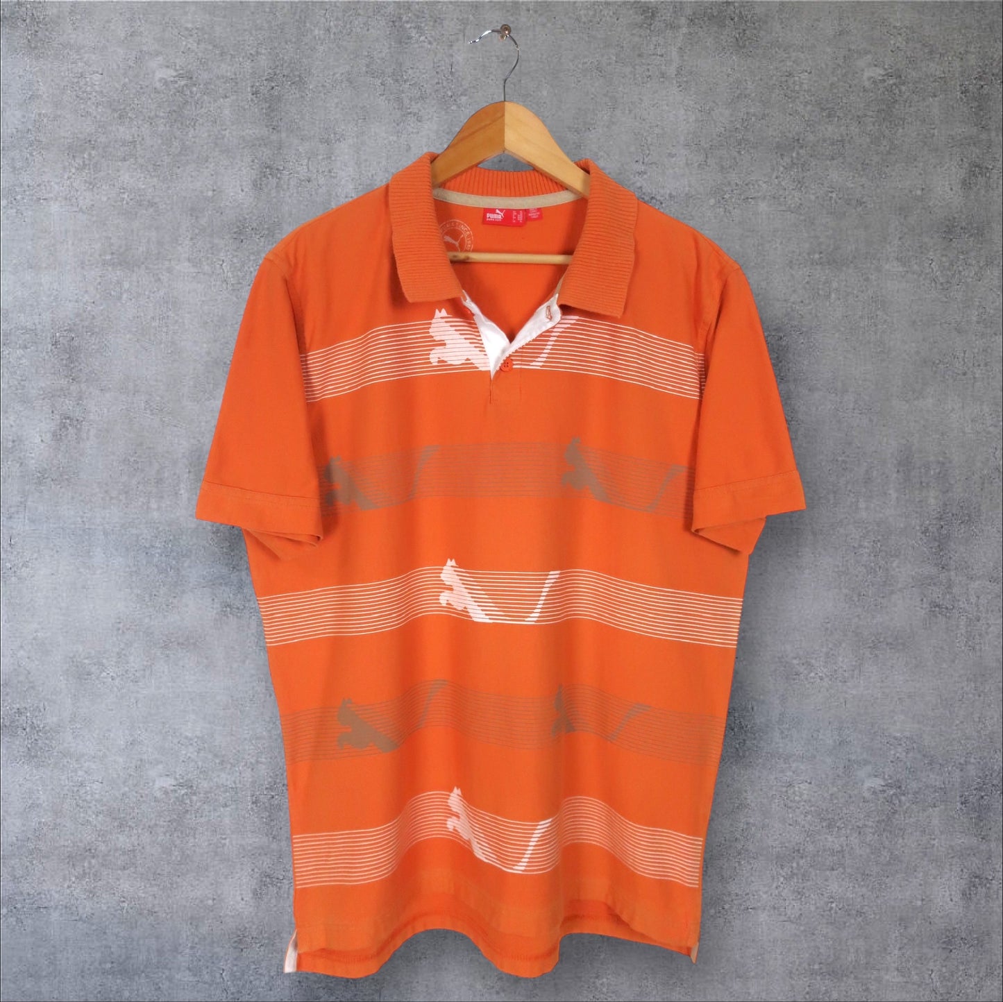 VINTAGE PUMA POLO SHIRT - L/XL