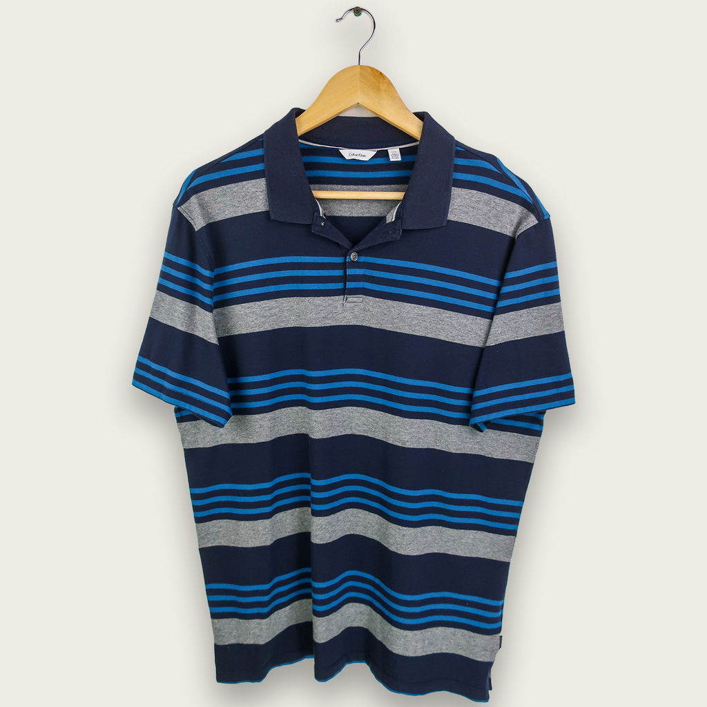 VINTAGE CALVIN KLEIN POLO SHIRT - L