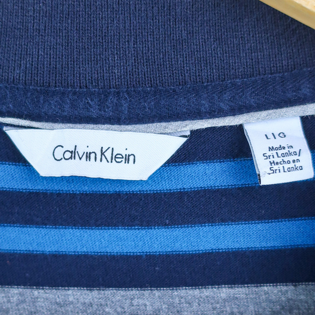 VINTAGE CALVIN KLEIN POLO SHIRT - L
