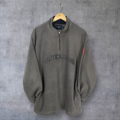 VINTAGE NAUTICA 1/4 ZIP - L/XL