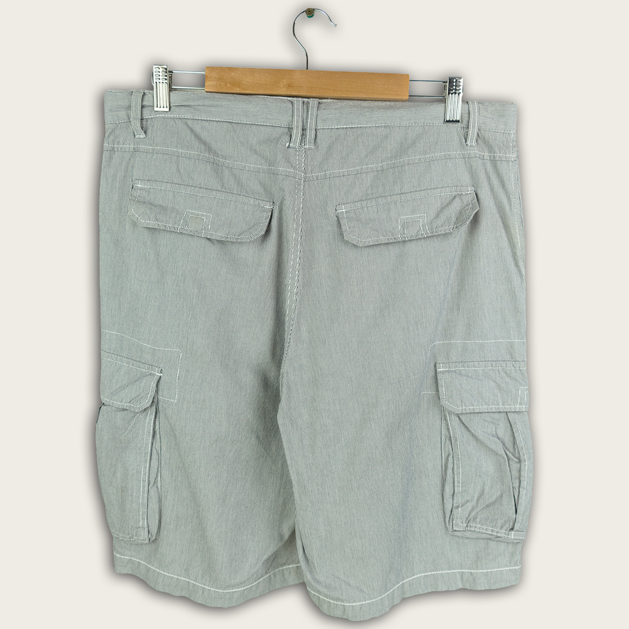 VINTAGE JUST JEANS CARGO SHORTS - 36"