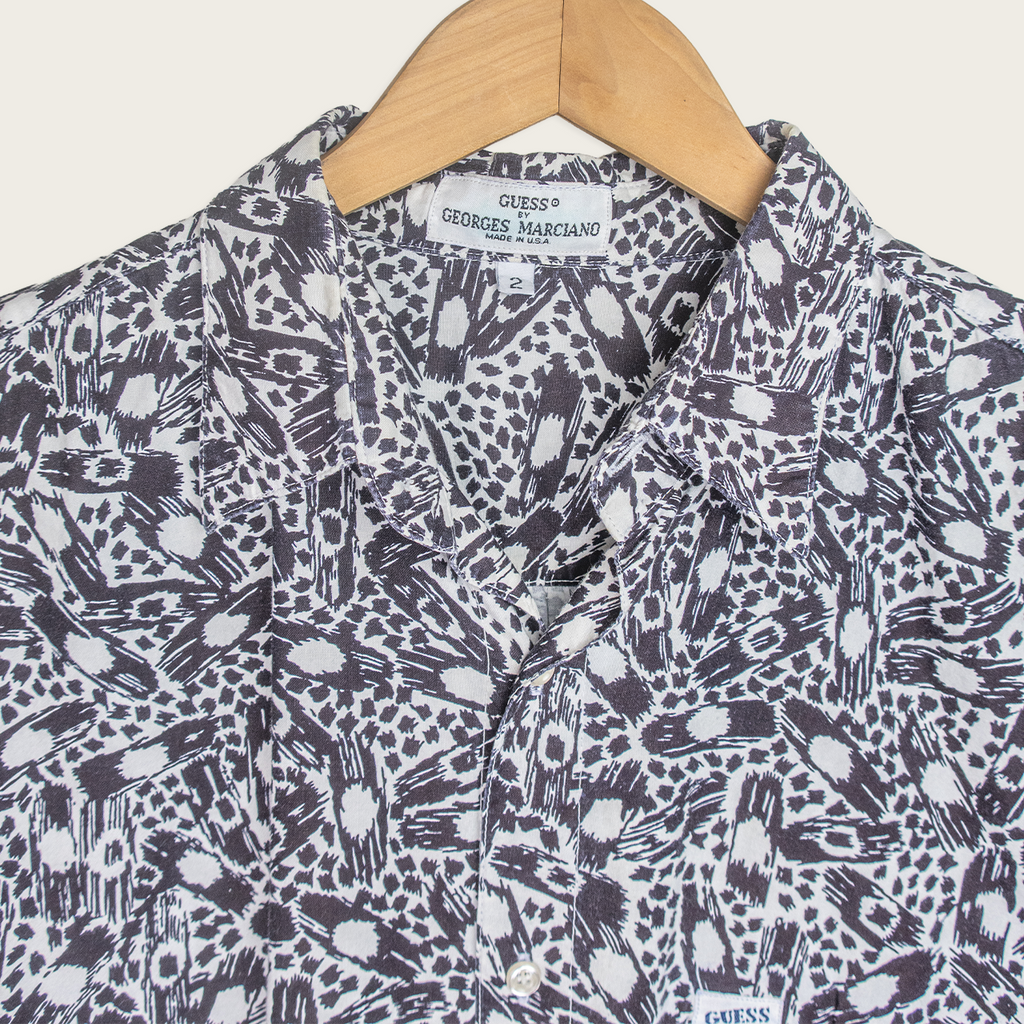 80's Guess Button-Up Shirt - XL/XXL