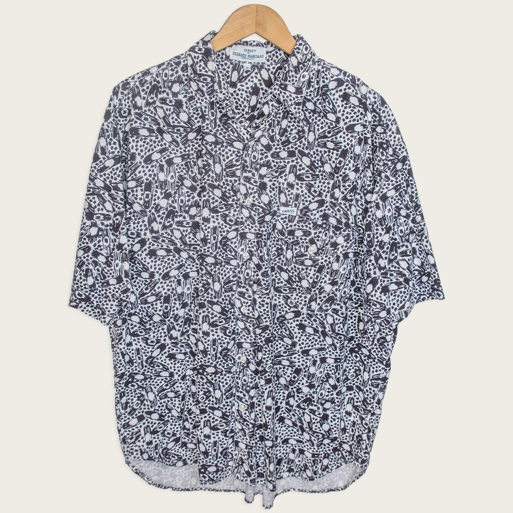 80's Guess Button-Up Shirt - XL/XXL