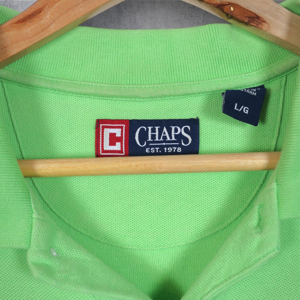 VINTAGE CHAPS POLO SHIRT - L