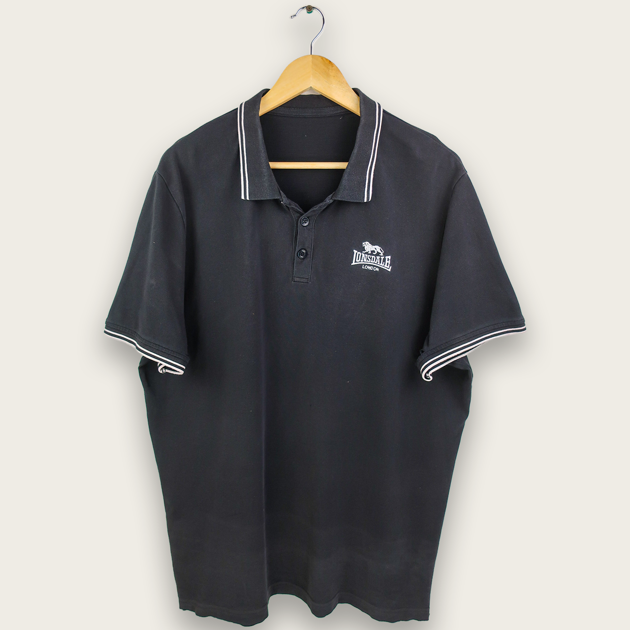 VINTAGE LONSDALE POLO SHIRT - XL