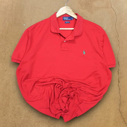 VINTAGE POLO RALPH LAUREN POLO SHIRT - XXL