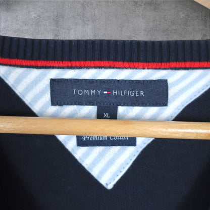 VINTAGE TOMMY HILFIGER KNIT SWEATER VEST - L/XL