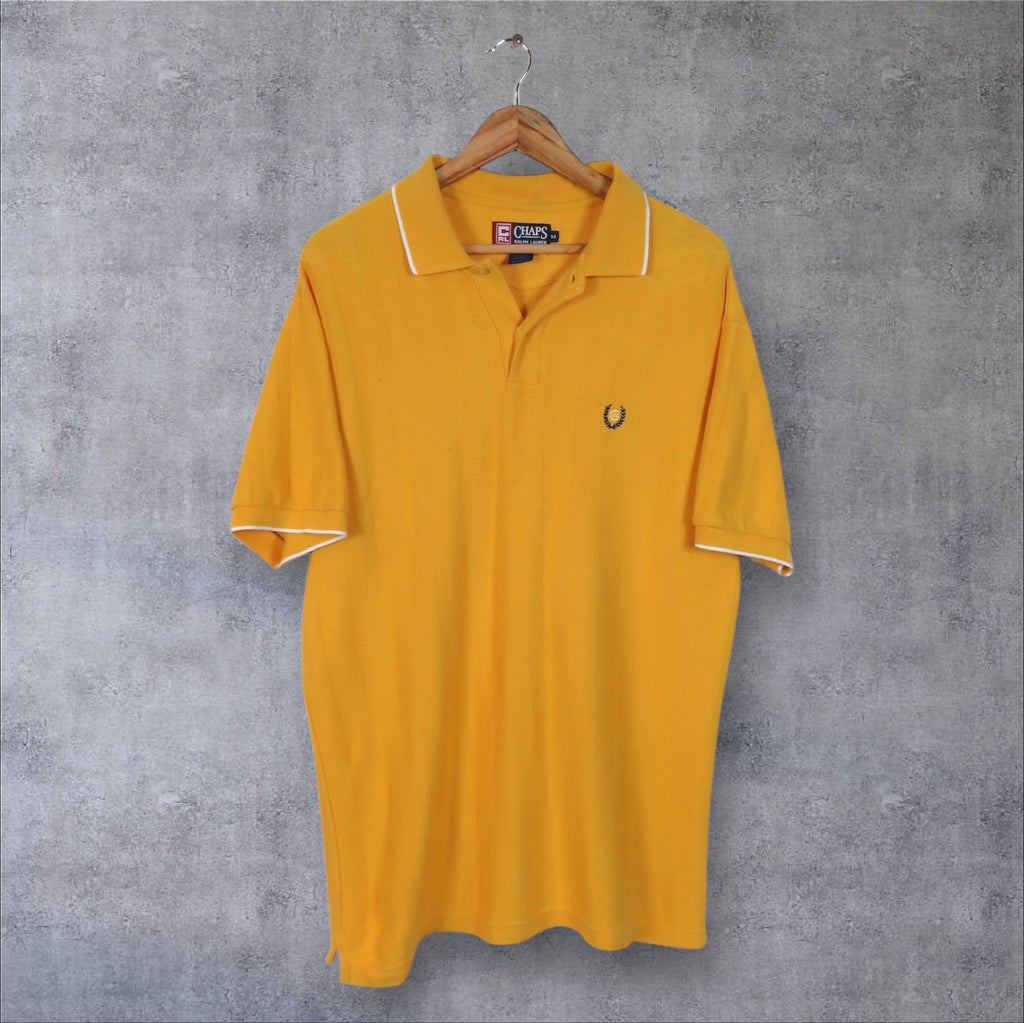 VINTAGE CHAPS RALPH LAUREN POLO SHIRT - M/L