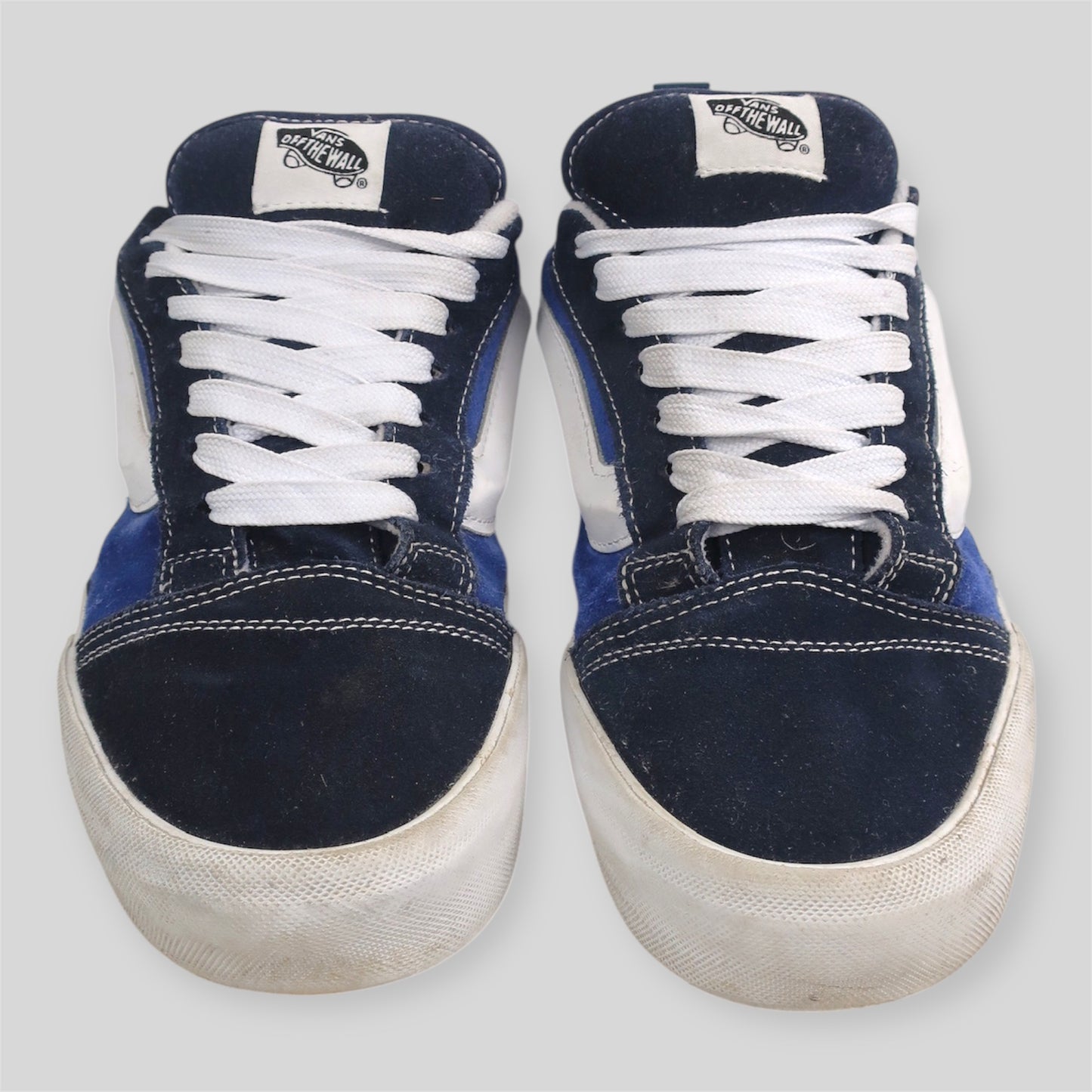NAVY BLUE VANS KNU SKOOLS - SIZE 11