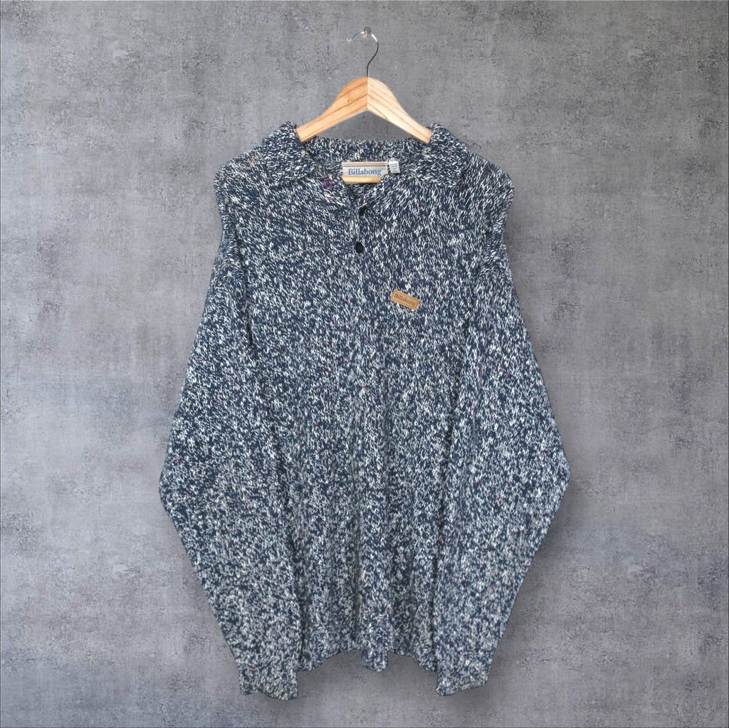 VINTAGE BILLABONG KNIT SWEATER - XL