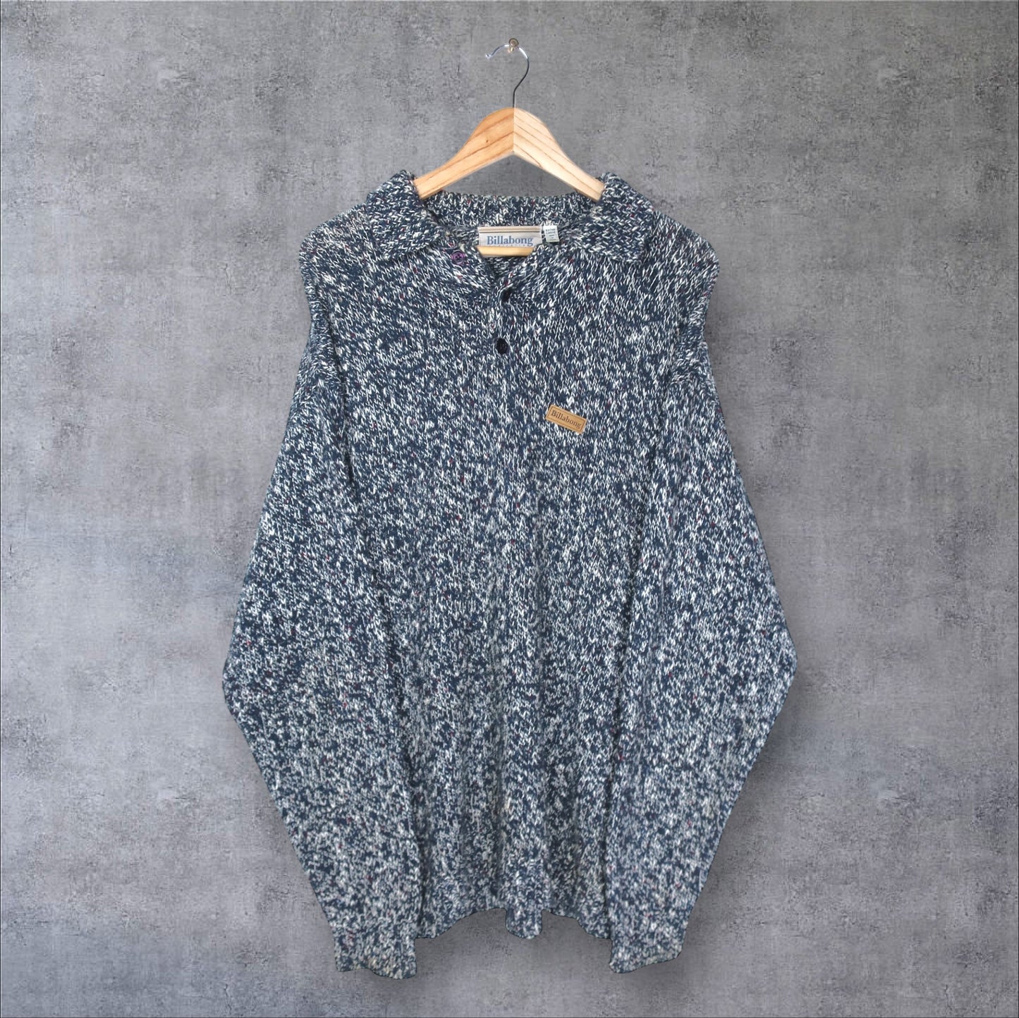 VINTAGE BILLABONG KNIT SWEATER - XL