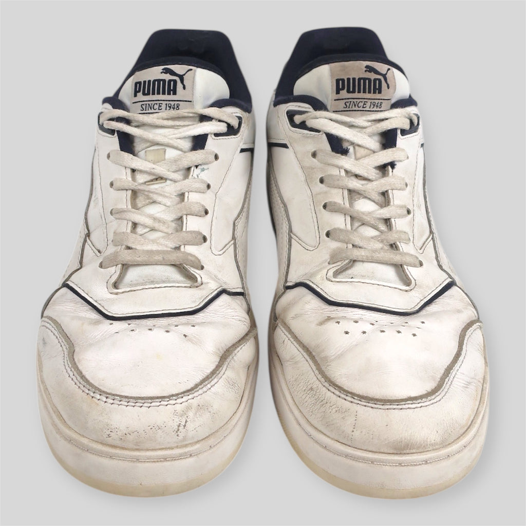 WHITE PUMA DOUBLECOURTS - SIZE 11