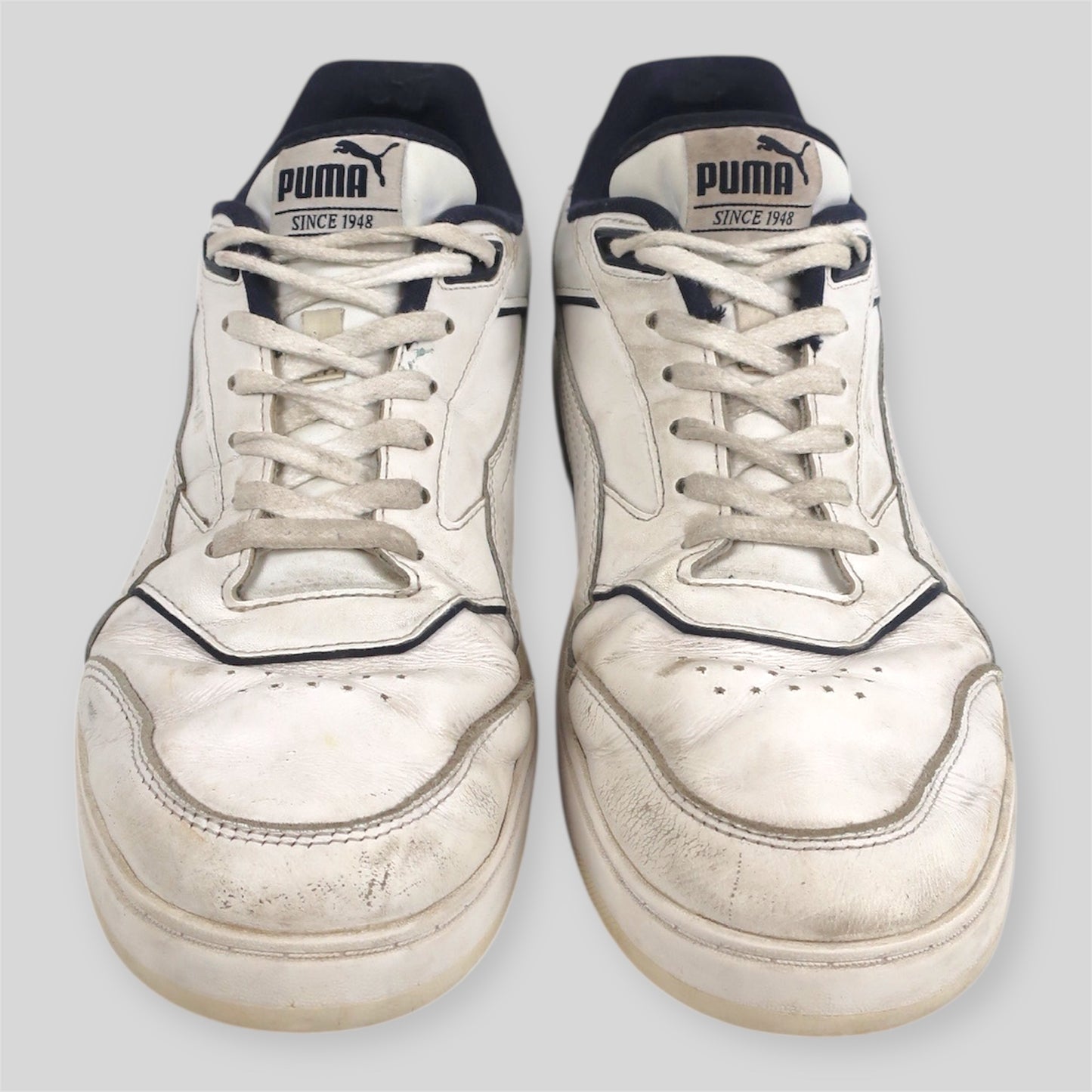 WHITE PUMA DOUBLECOURTS - SIZE 11