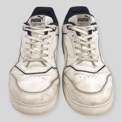 WHITE PUMA DOUBLECOURTS - SIZE 11