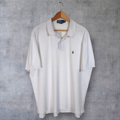 VINTAGE POLO RALPH LAUREN POLO SHIRT - XL