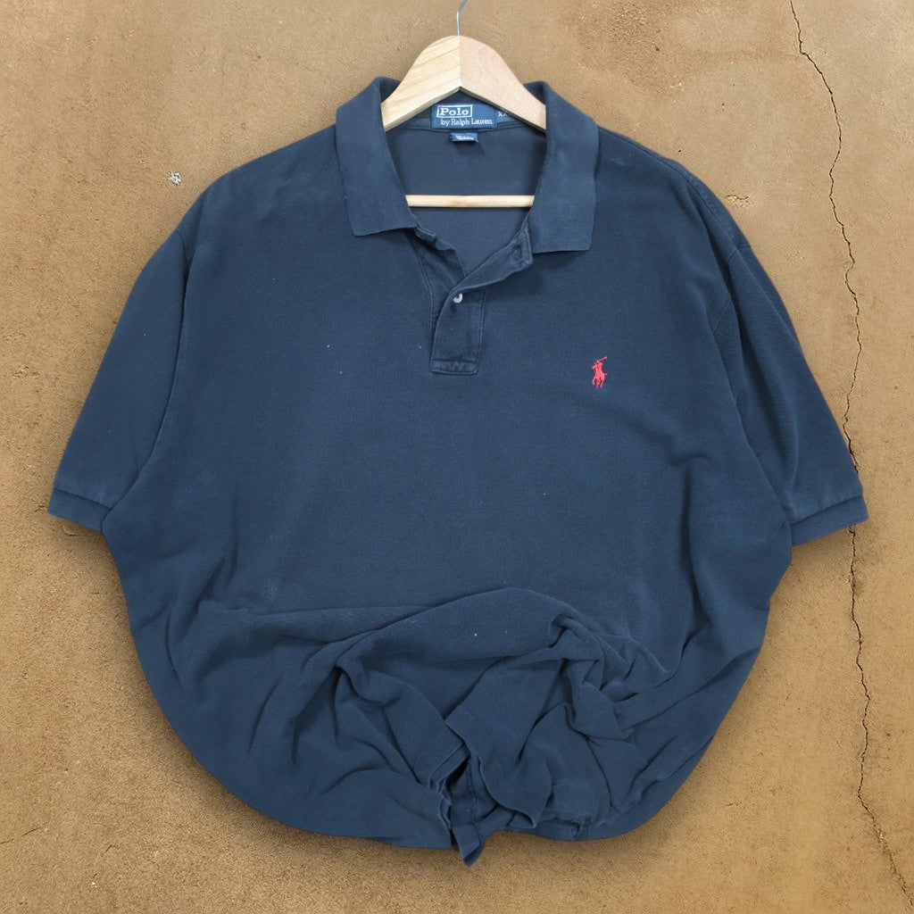 VINTAGE POLO RALPH LAUREN POLO SHIRT - XXL