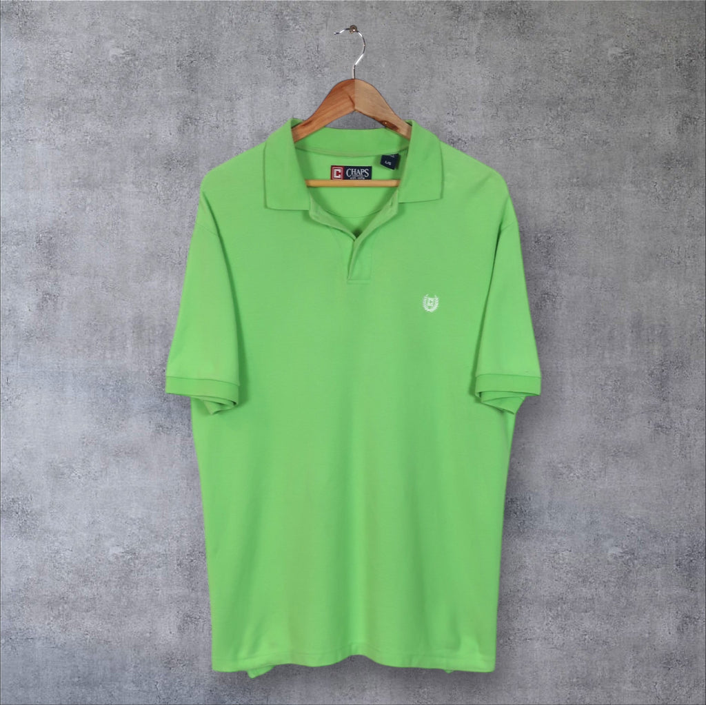 VINTAGE CHAPS POLO SHIRT - L