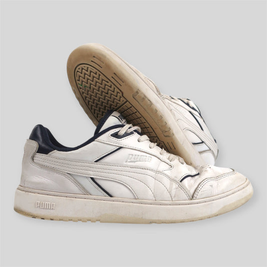 WHITE PUMA DOUBLECOURTS - SIZE 11