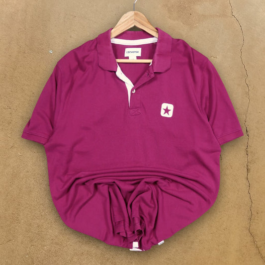 VINTAGE CONVERSE POLO SHIRT - XL/XXL