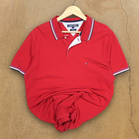 VINTAGE TOMMY HILFIGER POLO SHIRT - L