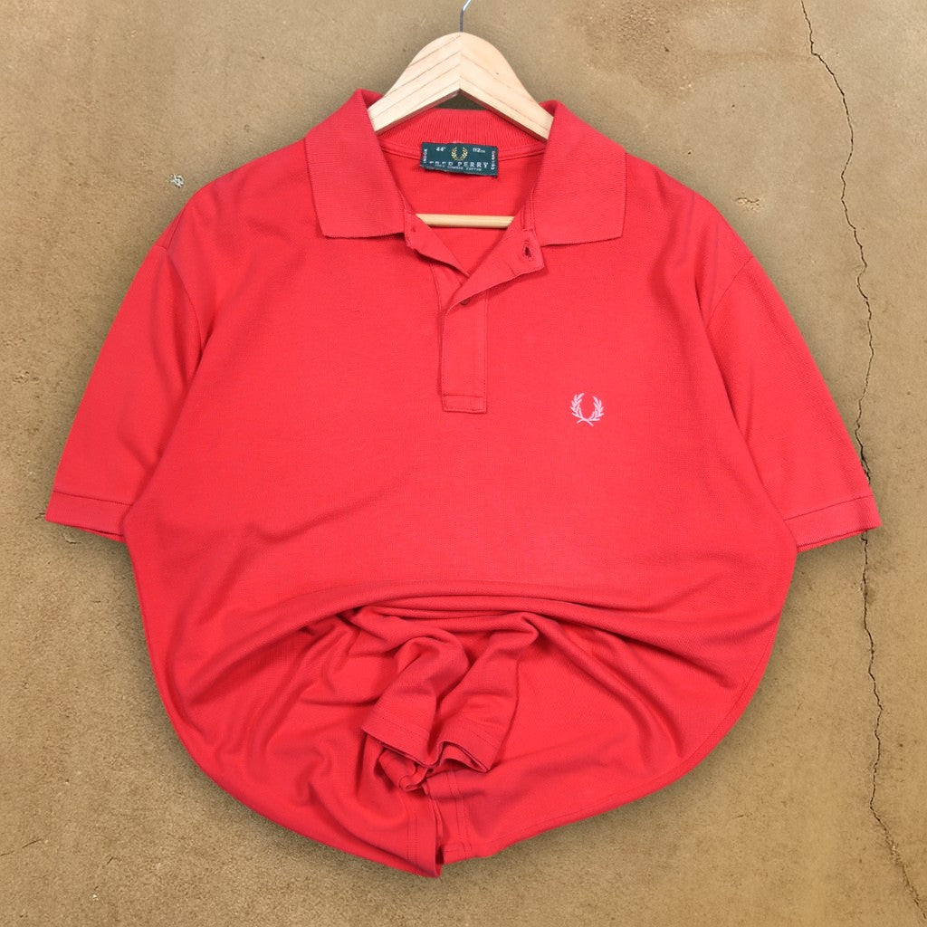 VINTAGE FRED PERRY POLO SHIRT - M/L