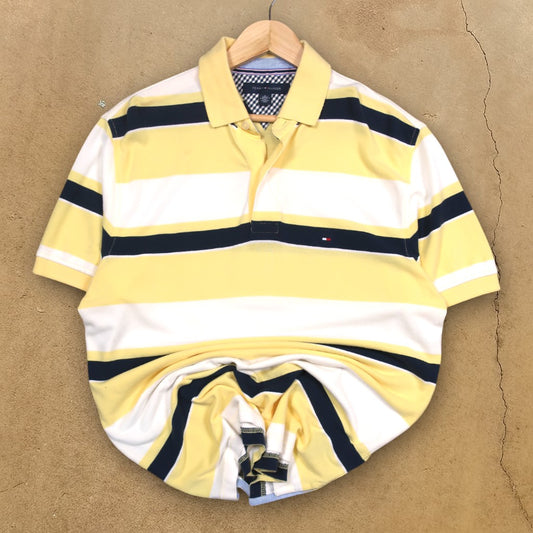 VINTAGE TOMMY HILFIGER POLO SHIRT - M