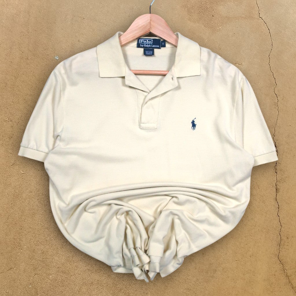 VINTAGE POLO RALPH LAUREN POLO SHIRT - S