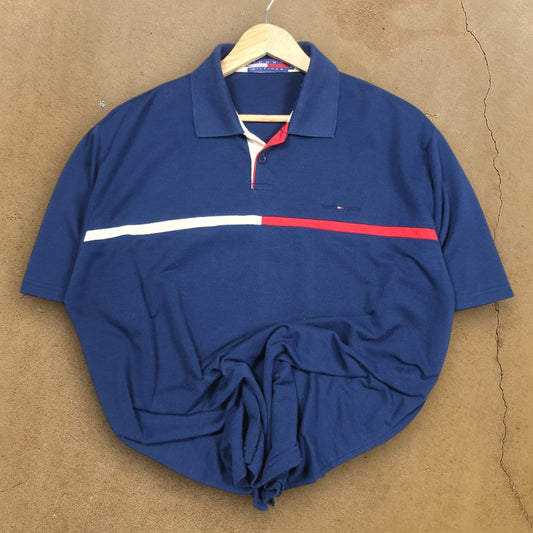 VINTAGE TOMMY HILFIGER POLO SHIRT - XL/XXL