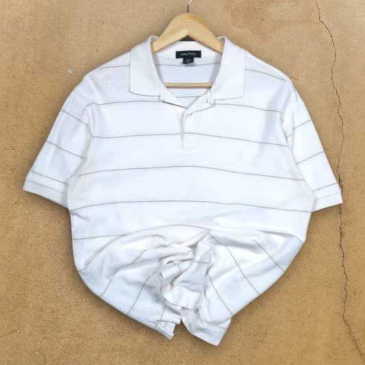 VINTAGE NAUTICA POLO SHIRT - M