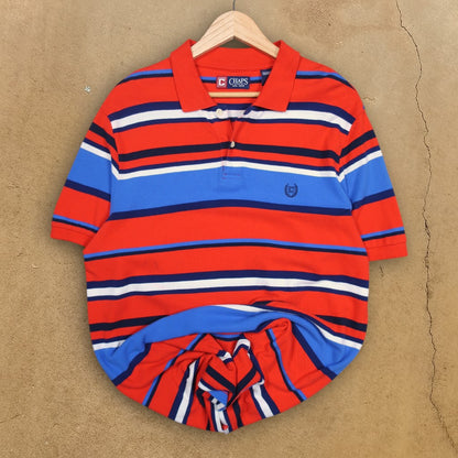 VINTAGE CHAPS POLO SHIRT - L