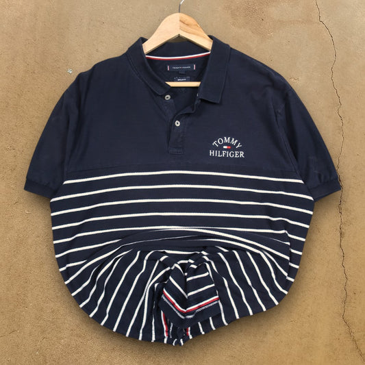VINTAGE TOMMY HILFIGER POLO SHIRT - L