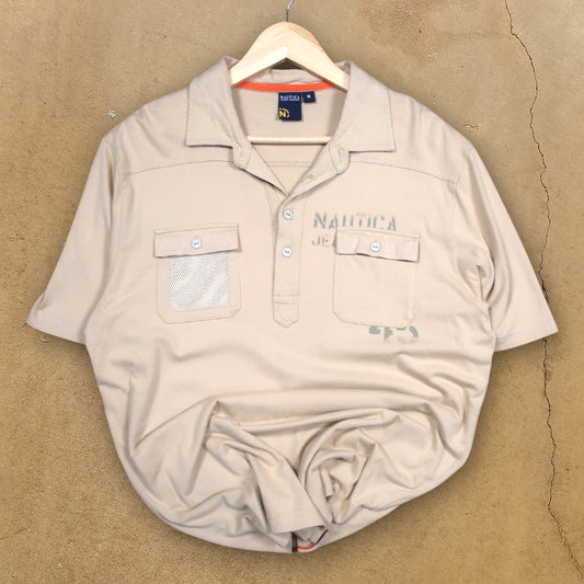 VINTAGE NAUTICA POLO SHIRT - M