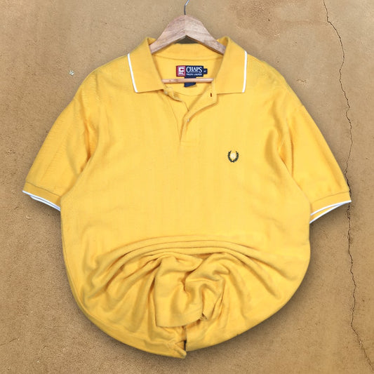 VINTAGE CHAPS RALPH LAUREN POLO SHIRT - M/L